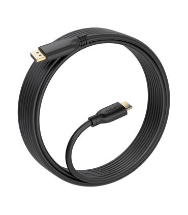 Cable Conversor Aisens A125-0920  DisplayPort Macho - HDMI 4K Macho  5m  Negro