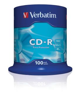 CD-R Verbatim Datalife 52X  Tarrina-100uds