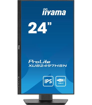 Iiyama ProLite XUB2497HSN-B2 Pantalla Para PC 60,5 Cm (23.8") 1920 X 1080 Pixeles Full HD LED Negro