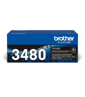 Toner Brother Negro Tn3480 8000 Paginas Dcpl5500dn -  Dcpl5500dnlt -  Dcpl6600dw -  L5000d -  Hl - L5100dn -  Hl - L5100dnlt -  