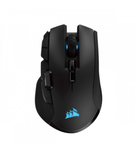 Corsair IRONCLAW RGB ratn mano derecha RF Wireless+Bluetooth+USB Type-A ptico 18000 DPI