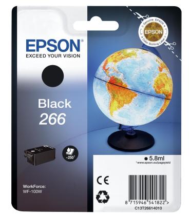 EPSON Singlepack Black WF-100W 266 Ink Cartridge