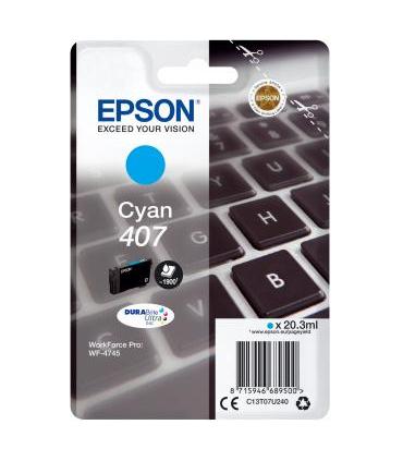 EPSON Ink Cartridge L Cyan 1,9k 407 Teclado