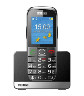 Telfono Mvil Maxcom Comfort MM720 para Personas Mayores/ Negro