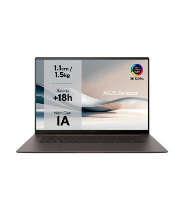 PORTATIL ASUS ZENBOOK S UM5606WA-RK320W AI R9-HX370 32GB 1TB 16"OLED W11H