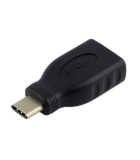 Adaptador USB 3.1 Tipo-C Aisens A108-0323  USB Tipo-C Macho - USB Hembra