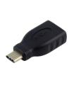 Adaptador USB 3.1 Tipo-C Aisens A108-0323/ USB Tipo-C Macho - USB Hembra