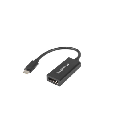 ADAPTADOR USB LANBERG USB-C M 3.1 A DISPLAYPORT H 15CM NEGRO