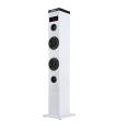 Torre De Sonido Con Bluetooth NGS SKY CHARM/ 50W/ 2.0/ Blanca