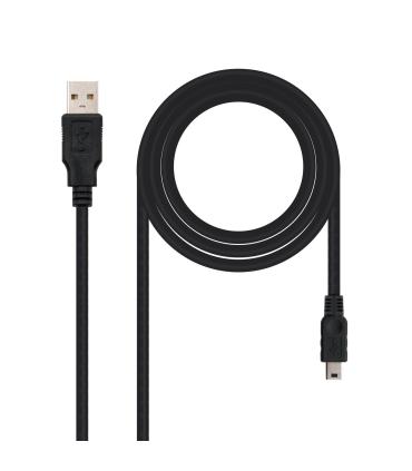 Nanocable - Cable USB 2.0 De 1,8m Conexin A M-MINI USB 5PIN M - Para Discos Duros Externos, Etc