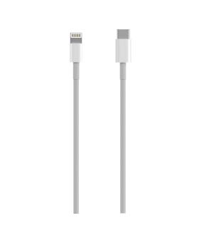 CABLE AISENS USB 2.0 LIGHTNING M-USB-C M PD BLANCO 0.5M