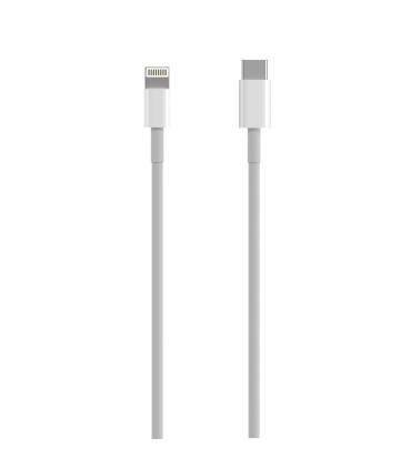 CABLE AISENS USB 2.0 LIGHTNING M-USB-C M PD BLANCO 0.5M