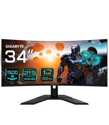 MONITOR GAMING GIGABYTE GS34WQC  EK 34" 3440X1440 VA 2K