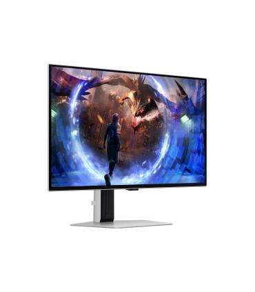 Monitor Gaming Samsung G6 Odyssey OLED S27DG602SU 27'  QHD  0.03ms  360Hz  Regulable En Altura  Plata