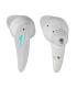 Auricular Bluetooth Mars Gaming Mhi-ultra White Bt 5.3 Tws Cancelacion De Ruido Anc+enc Pasiva Iluminacion Rgb Flow Ipx4 Caja