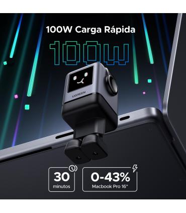 CARGADOR UGREEN USB-A+3*USB-C 100W  GAN FAST