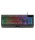 Teclado Gaming SemiMecnico Mars Gaming MK124  Negro