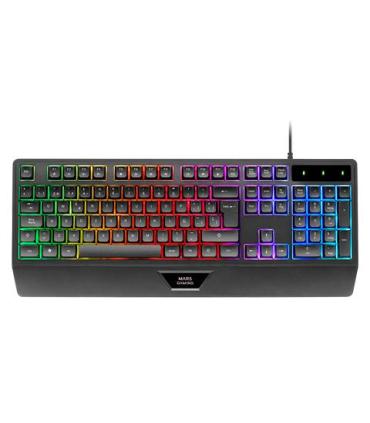 Teclado Gaming SemiMecnico Mars Gaming MK124  Negro