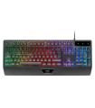 Teclado Gaming SemiMecnico Mars Gaming MK124/ Negro