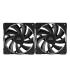 Pack 2 Ventiladores Mars Gaming MF-PWMX2  12cm