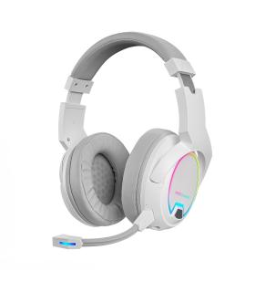 Auriculares Gaming Inalmbricos Con Micrfono Mars Gaming MHW100  Jack 3.5  Blancos