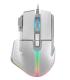 Mouse Mars Gaming Mm-xt White 9b 12800dpi Rgb Cable Feather Paracord