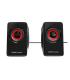 Altavoces Mars Gaming MS1  10W  2.0  Rojos