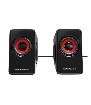 Altavoces Mars Gaming MS1  10W  2.0  Rojos