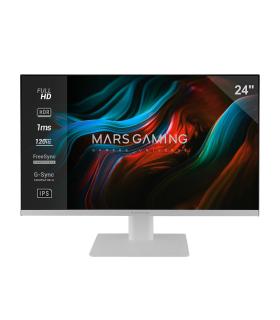 Monitor 24 Dp Hdmi Mars Gaming Mv24 Ips Fhd 120hz 1ms 250cd m Vesa 100x100 Blanco