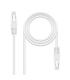 Nanocable - Cable De Red Latiguillo UTP CAT.5e De 10m - Color Blanco