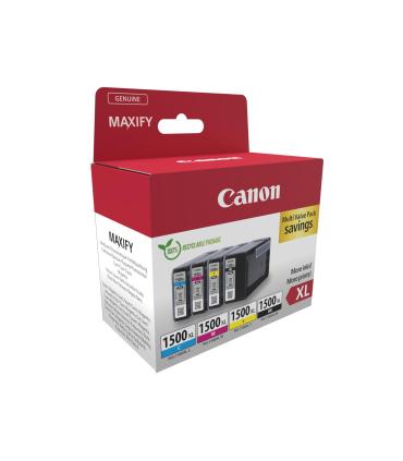 Cartucho De Tinta Original Canon PGI-1500XL Multipack Alta Capacidad  Cian  Magenta  Amarillo  Negro