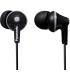 Auriculares Intrauditivos Panasonic RP-HJE125/ Jack 3.5/ Negros