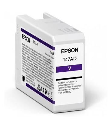 EPSON  Singlepack Violet T47AD UltraChrome Pro 10 Ink 50ml SC-P900