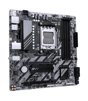 GIGABYTE B840M DS3H Placa Base - Procesadores AMD Ryzen 9000, VRM De 8+2+2 Fases, Hasta 8200 MHz DDR5, 2xPCIe 4.0 M.2, LAN 2.5Gb