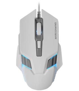 Ratn Gaming Mars Gaming MM024  Hasta 4000 DPI  Blanco