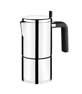 Cafetera italiana BRA A170404 BALI para 12 tazas Plata