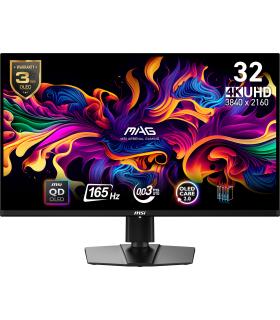 MSI MAG 321UP QD-OLED Pantalla Para PC 80 Cm (31.5") 3840 X 2160 Pixeles 4K Ultra HD Negro