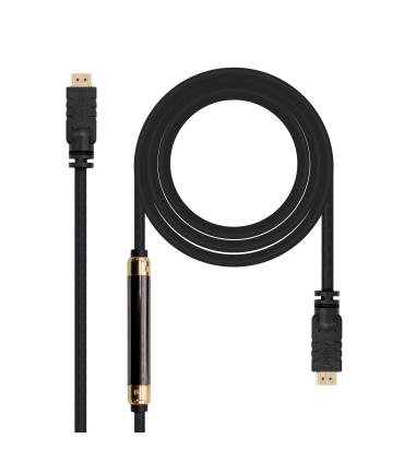 Cable HDMI 1.4 Nanocable 10.15.1825  HDMI Macho - HDMI Macho  25m  Negro