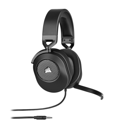 Corsair HS65 SURROUND Auriculares Almbrico De mano Juego Carbono