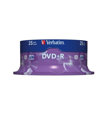 DVD+R Verbatim Advanced AZO 16X  Tarrina-25uds