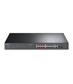 SWITCH TP-LINK 16 PUERTOS 100MBP + 2 PUERTOS GB UNMANAGED