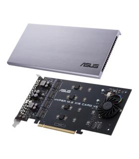 ASUS HYPER M.2 X16 CARD V2 Tarjeta Y Adaptador De Interfaz Interno