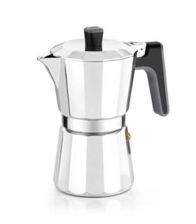 Cafetera italiana BRA A170484 PERFECTA para 12 tazas Negro