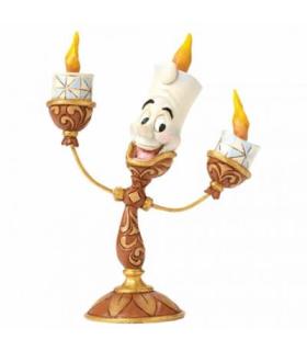 Figura enesco disney la bella y la bestia lumiere