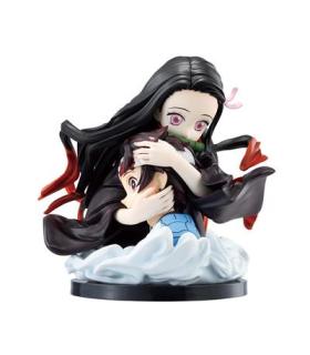 Figura ichbansho demon slayer kimetsu no yaiba tanjiro & nezuko kamado artscale memoria (locus)