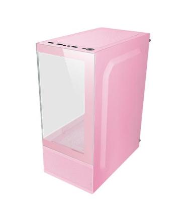 Caja Gaming Minitorre Mars Gaming MC-SE  Rosa