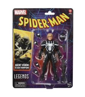 Figura hasbro marvel legends series spider - man agent venom (flash thompson)