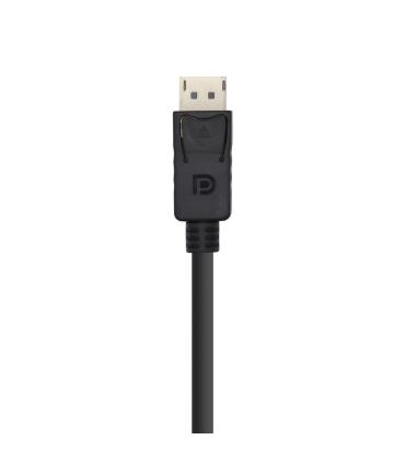 CABLE AISENS DISPLAYPORT V1.2 4K60HZ DP M-DP M NEGRO 5.0M