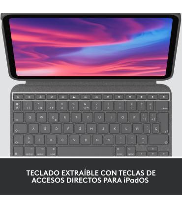 Funda Logitech Combo Touch Para Con Teclado Para Ipad 10.9 Pulgadas