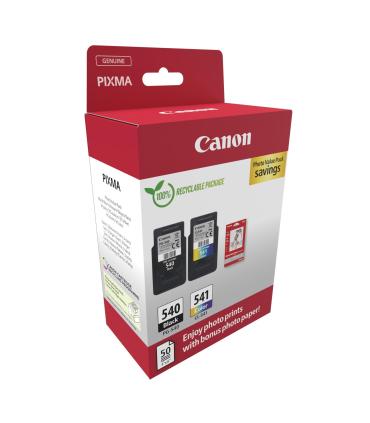 Cartucho De Tinta Original Canon PG-540 + CL-541 Multipack  Negro  Tricolor + Papel Fotogrfico